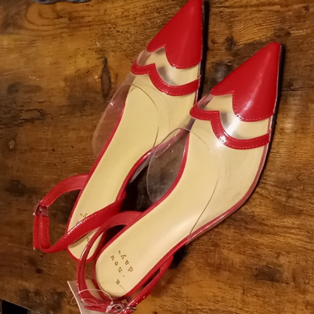 NWT sexy Red A New Day Multiple Sized Stunning Kitten 2" Heels - Picture 11 of 13